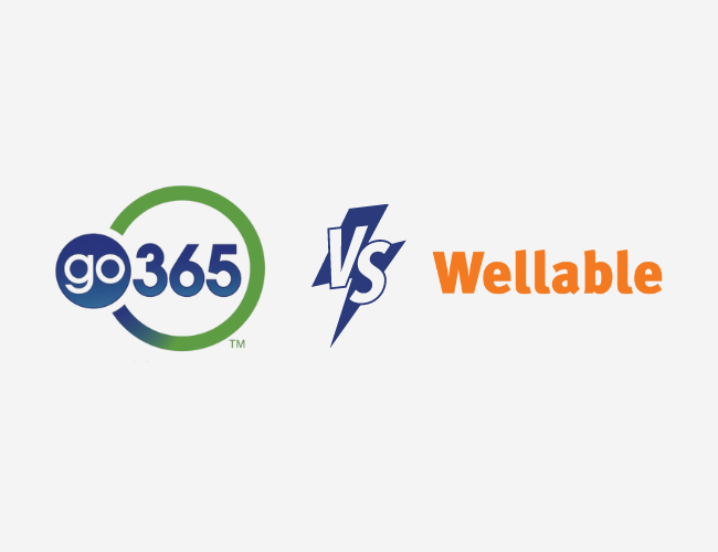 Wellable vs. Go365 Go365 Alternative Wellable