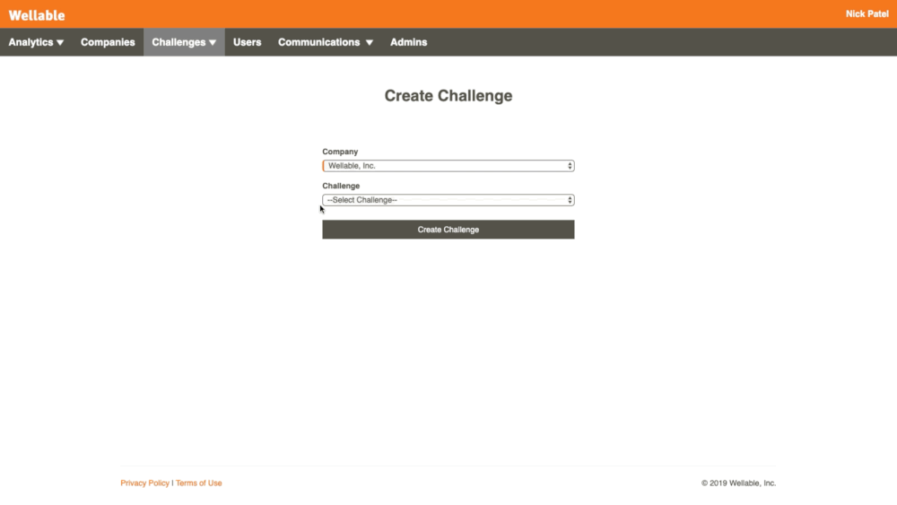 Q2 - Create Challenge