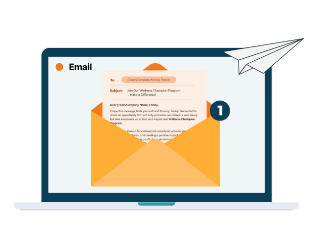 Wellness Champions Recruitment Email Template Wellable Wellness Champions Recruitment Email Template Wellable