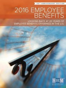 SHRM Benefits Survey 2016 Report Cover
