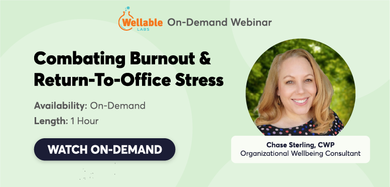 On-Demand Combating Burnout Webinar CTA
