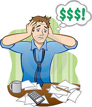 Financial troubles and stress