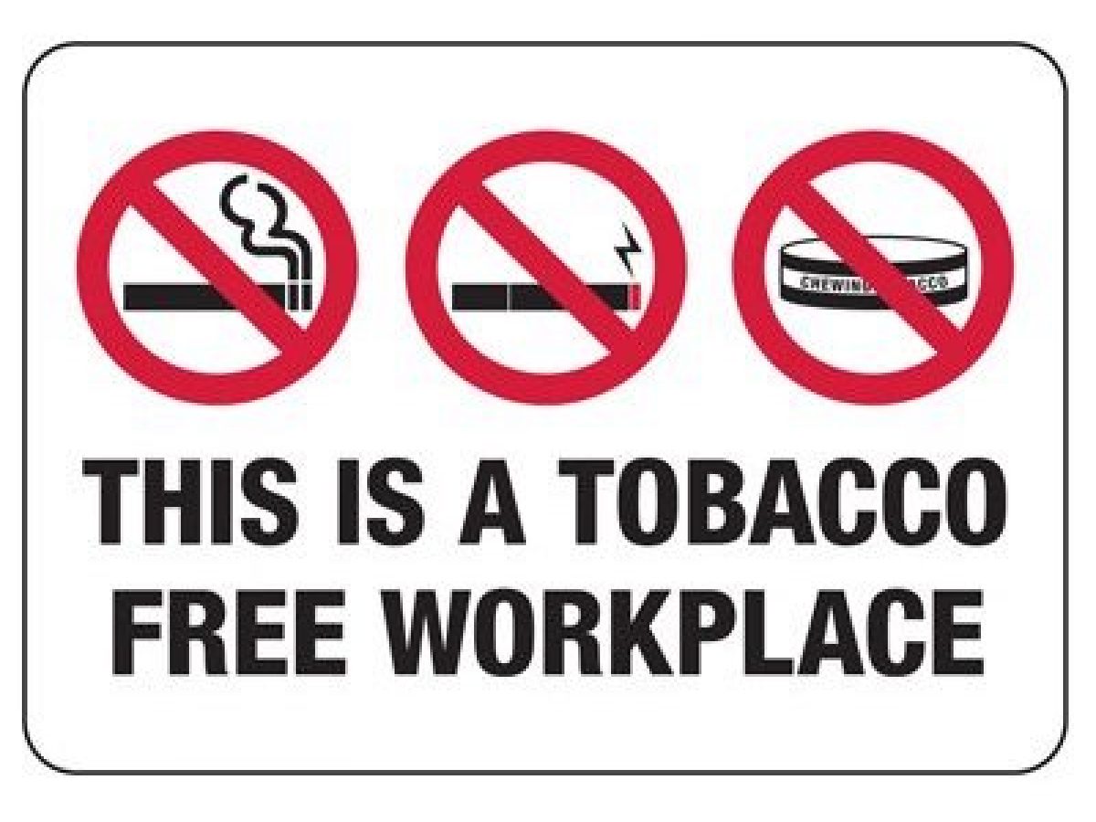 tobacco free workplace policy examples Regulatory Considerations For Giving Non-Smokers Extra Vacation Days