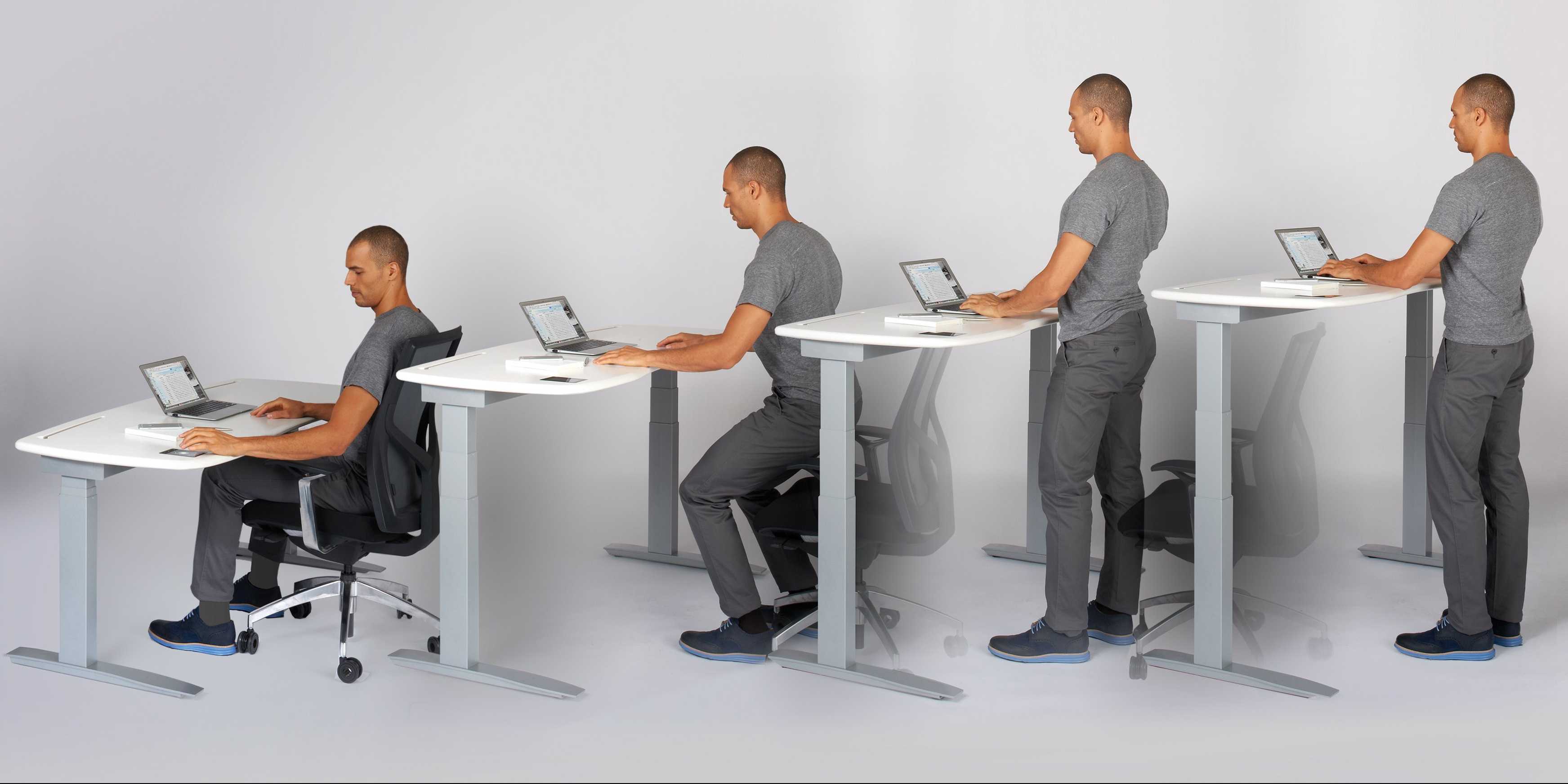 Standing desk usage