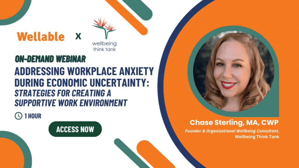 Access Addressing Workplace Anxiety Webinar On-Demand