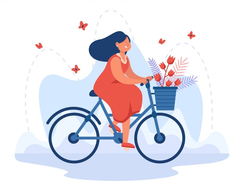 Bike to grocery store for errands