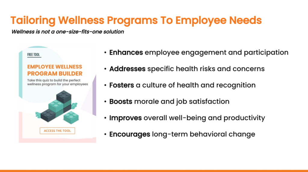 Employee Wellness Program Builder