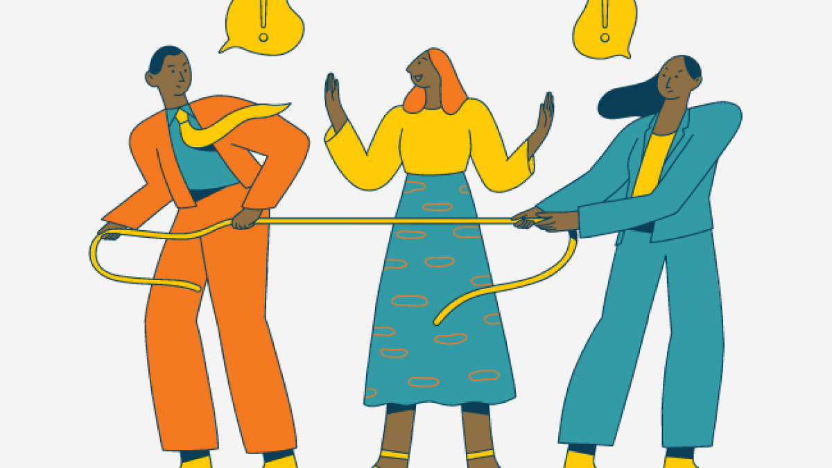 Resolving Conflict Clipart