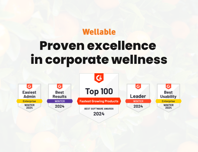 Fastest Growing Software In 2024: Wellable Recognized As A Top 100 Product
