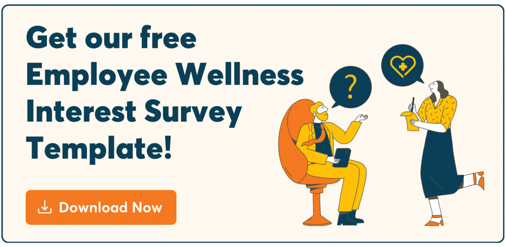Employee Wellness Interest Survey Template CTA